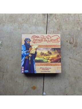 Through The Desert Caravans In The Sahara Z-Man board game